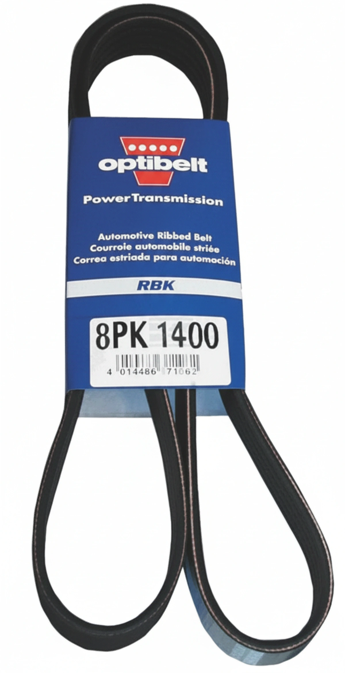 Kramp-8pk2465 - Ribbed belt 8 rib PK x2465mm Optibelt