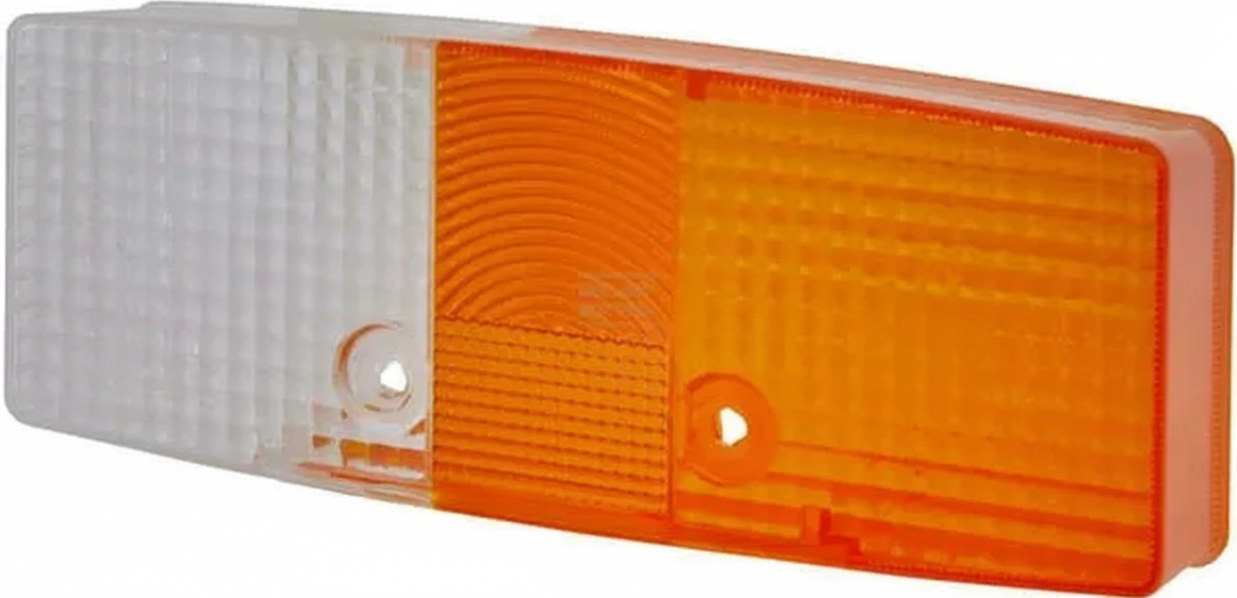 Kramp - 9EL118703001 - Light Lens, Amber/Transparent, Rectangular Left Hella