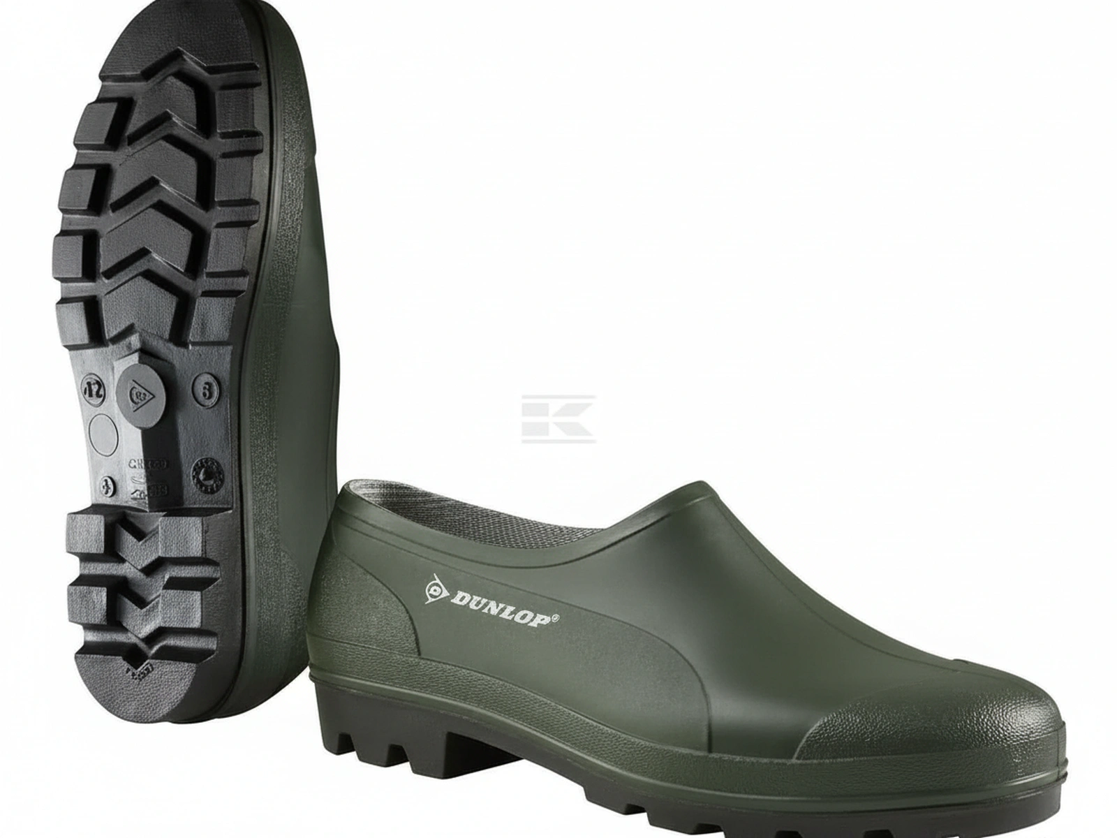 Kramp-b3506113536 - Shoes green size 3 Slip on Wellie Dunlop