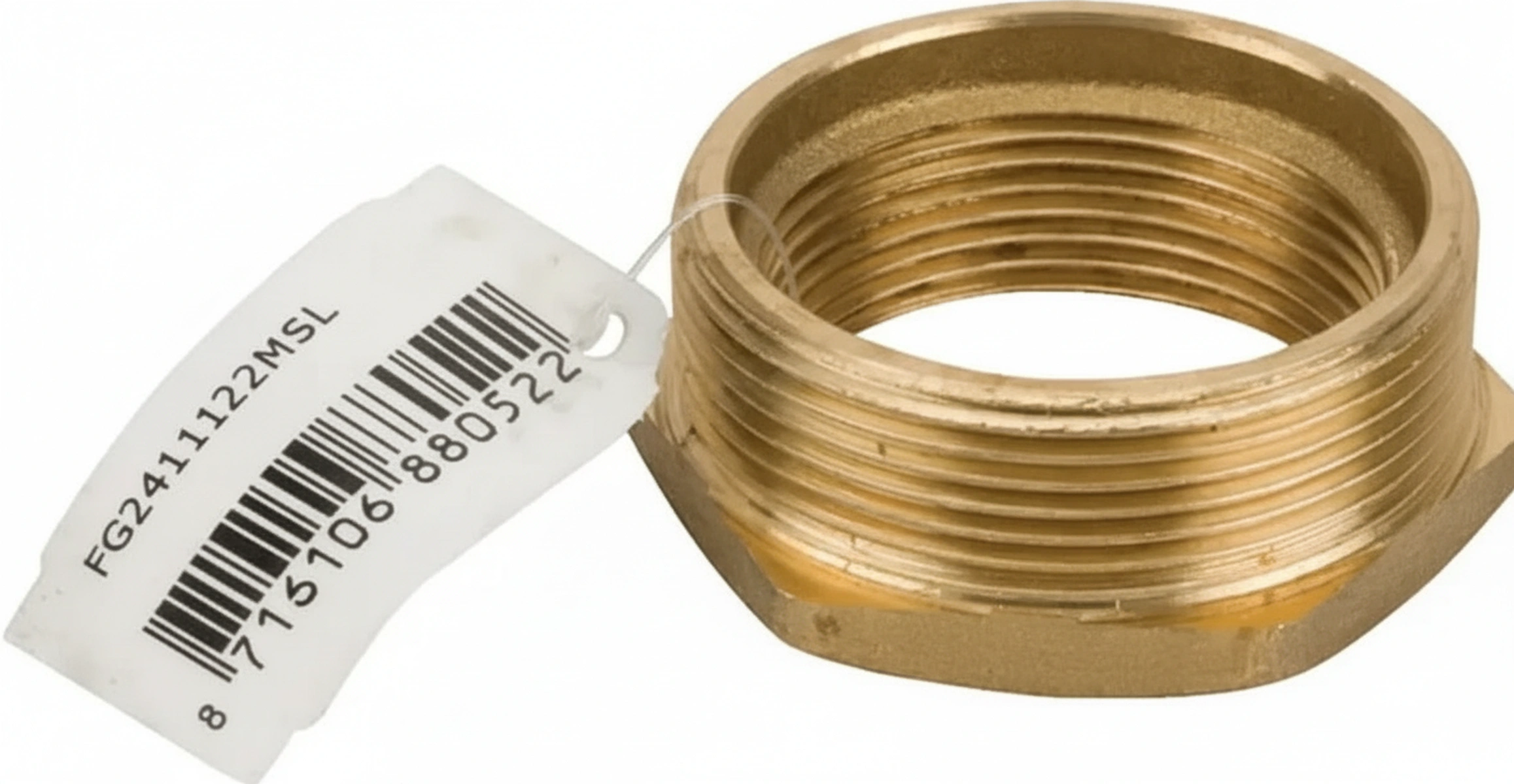 Kramp-fg2411122msl - Brass reducer F 1 1/2" x M 2"