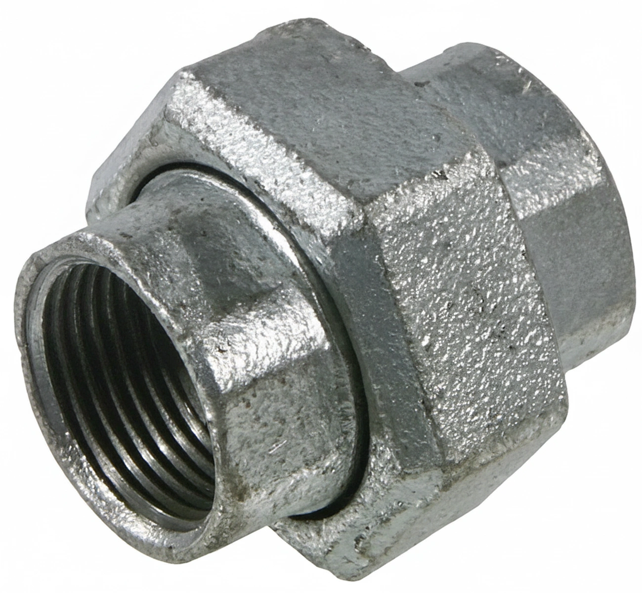 Kramp-fg3402 - Coupler galvanized F/F 2"