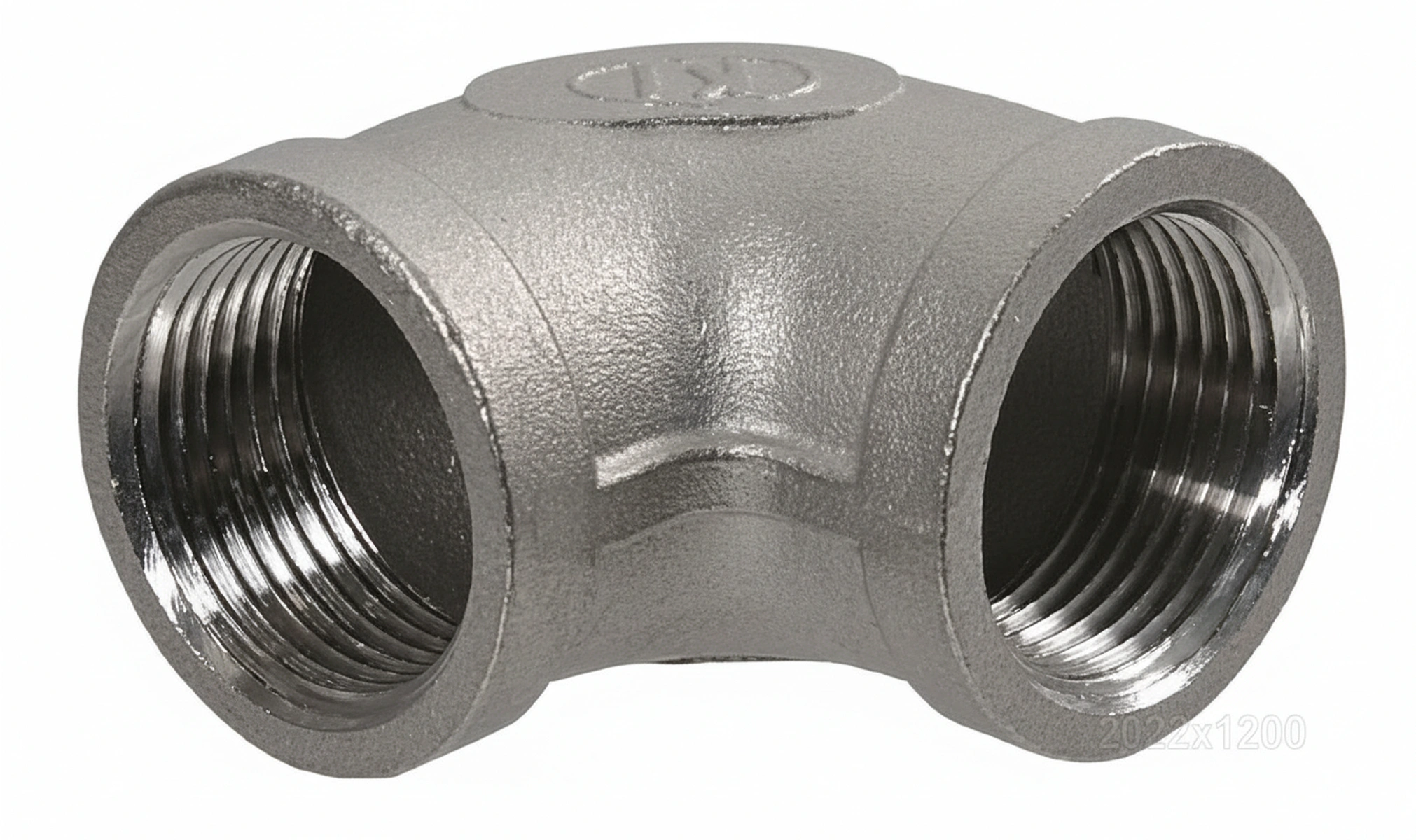 Kramp-fg90112rvs - Elbow 90° S.S. 2xF 1 1/2"