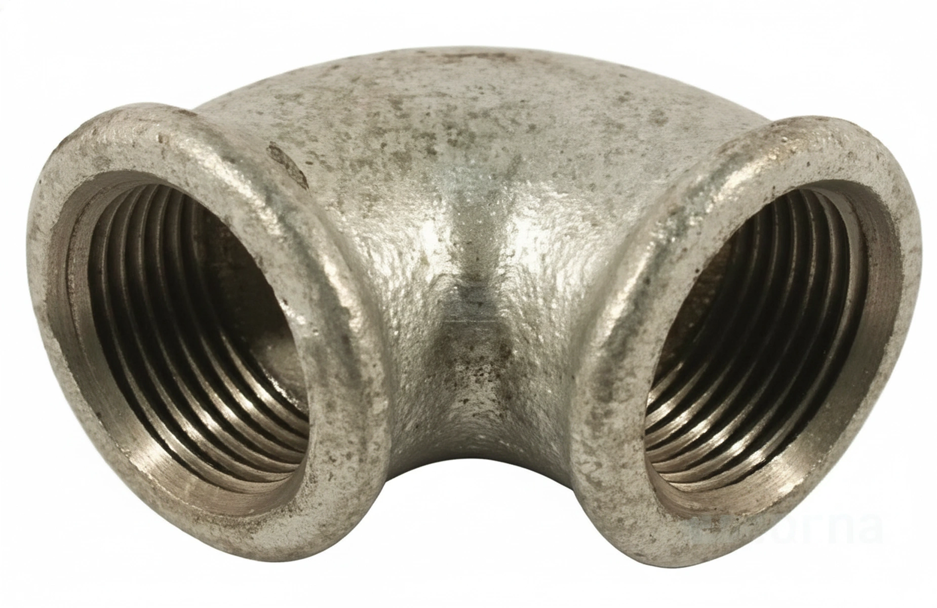 Kramp-fg904 - Elbow 90° galv. f/f 4"