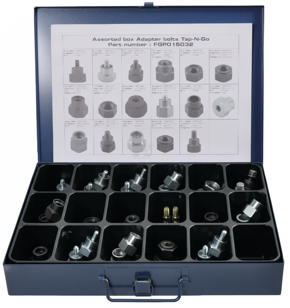 Kramp-fgp015032 - Adaptor screw assortment box