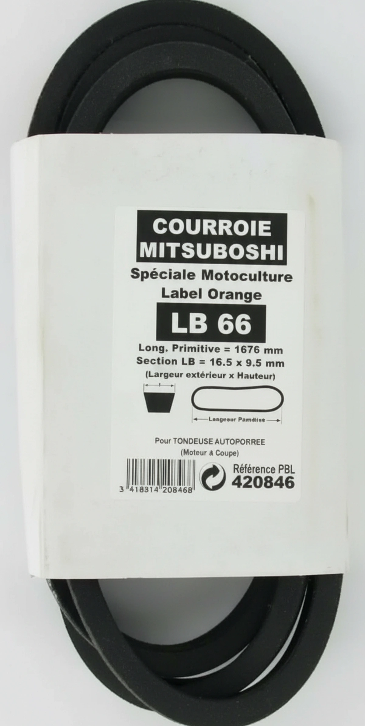 Kramp-fgp420846 - V-Belt LB66 Mitsuboshi