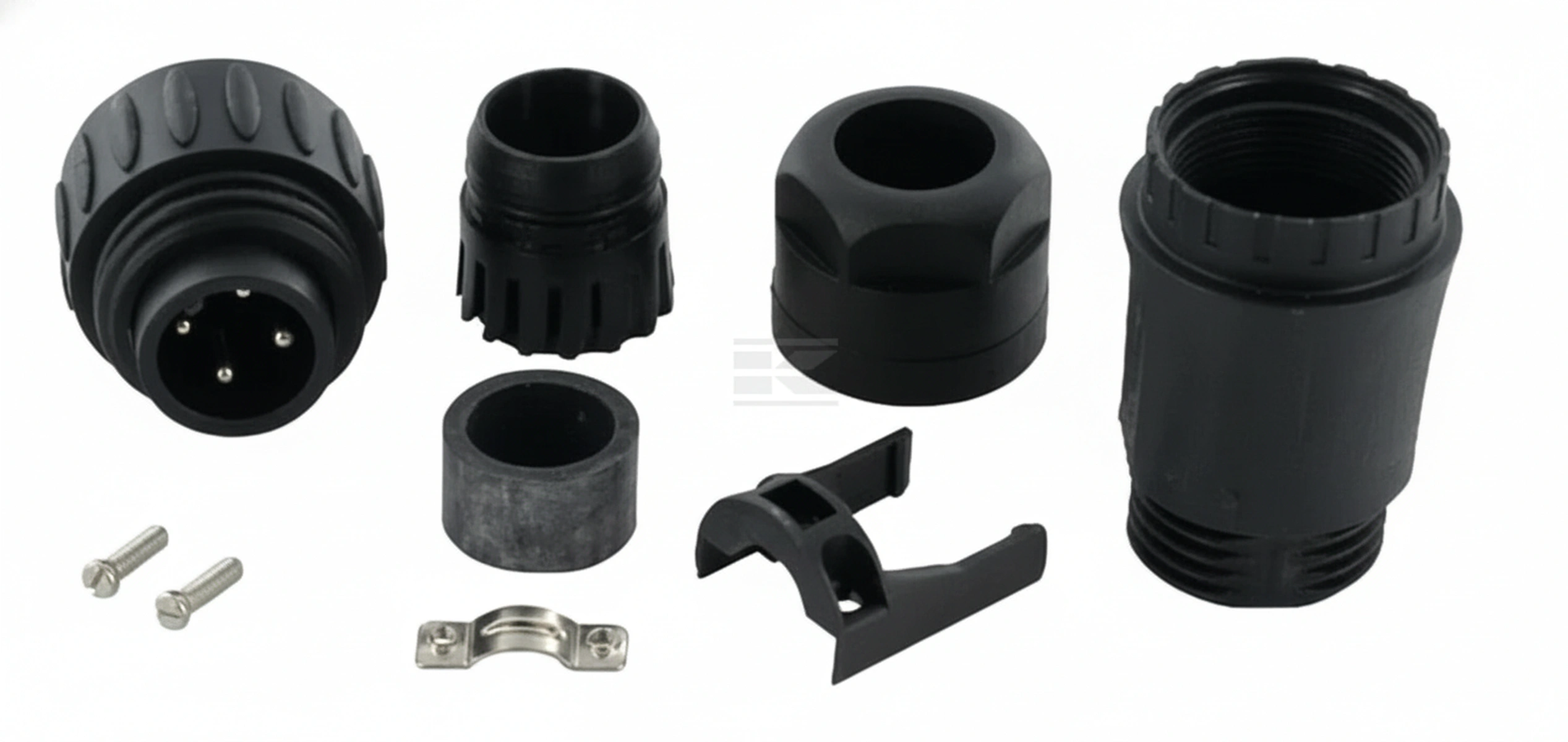 Kramp-hica3ls - Connector 4 pole Male