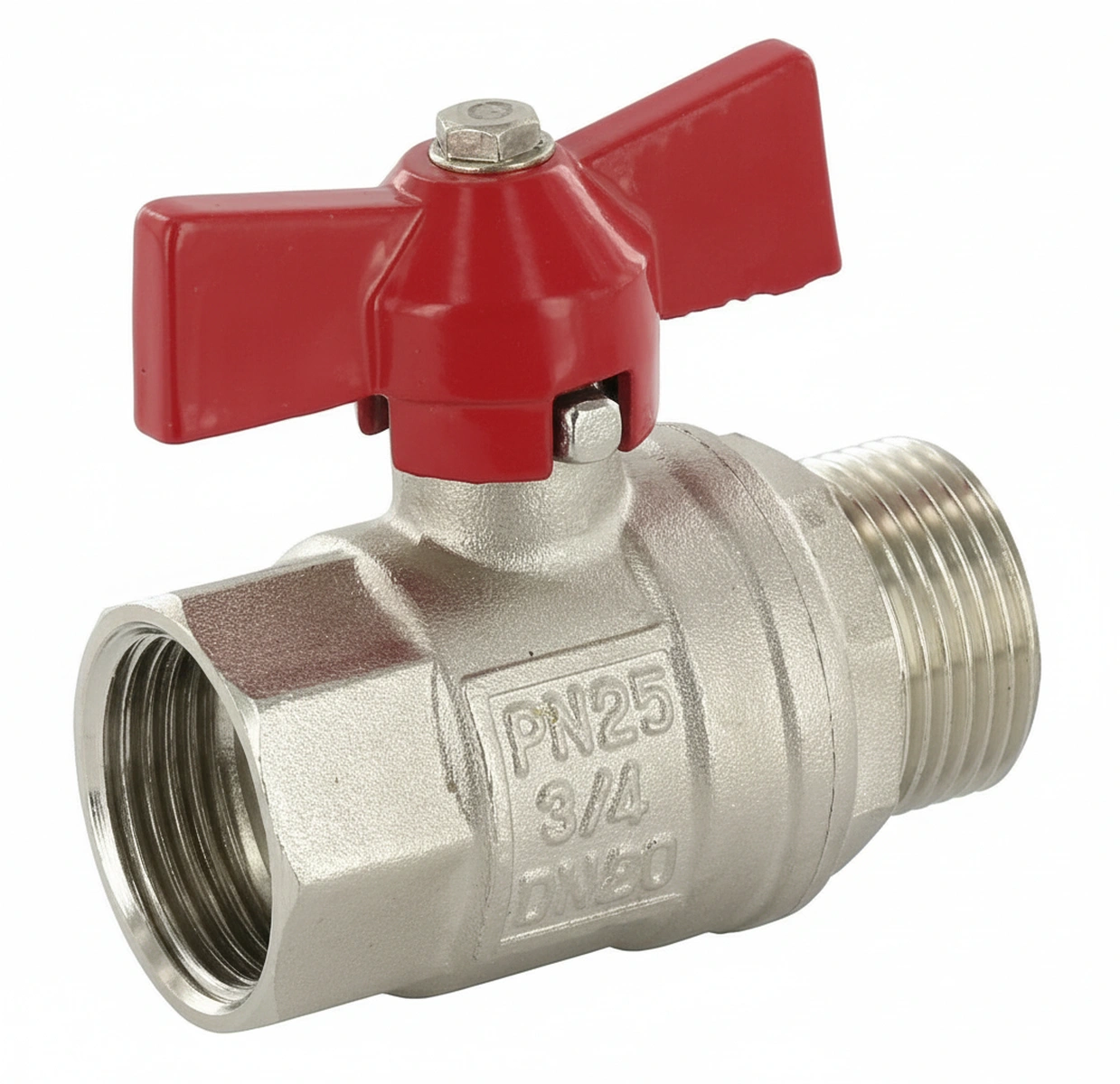 Kramp-ks34mv - Wing-grip ball valve 3/4" I/O