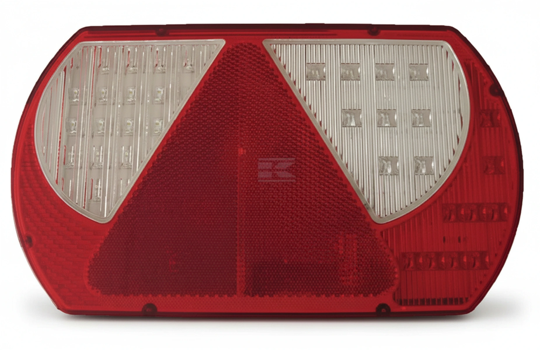 Kramp - LA260220 - Rear Light RH LED 9/10.3W Rectangular 12/24V White/Black/Yellow/Red/Brown Bolt On