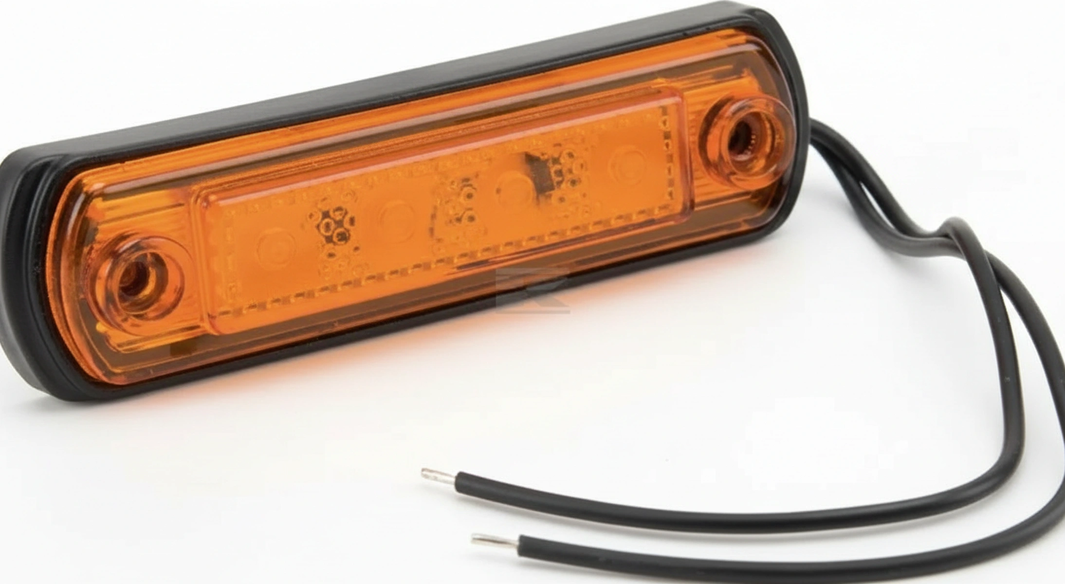 Kramp-la35057 - Marker light LED, 0.5/1W, rectangular, 12/24V, orange, 110x31x15mm, 4 LED's, gopart