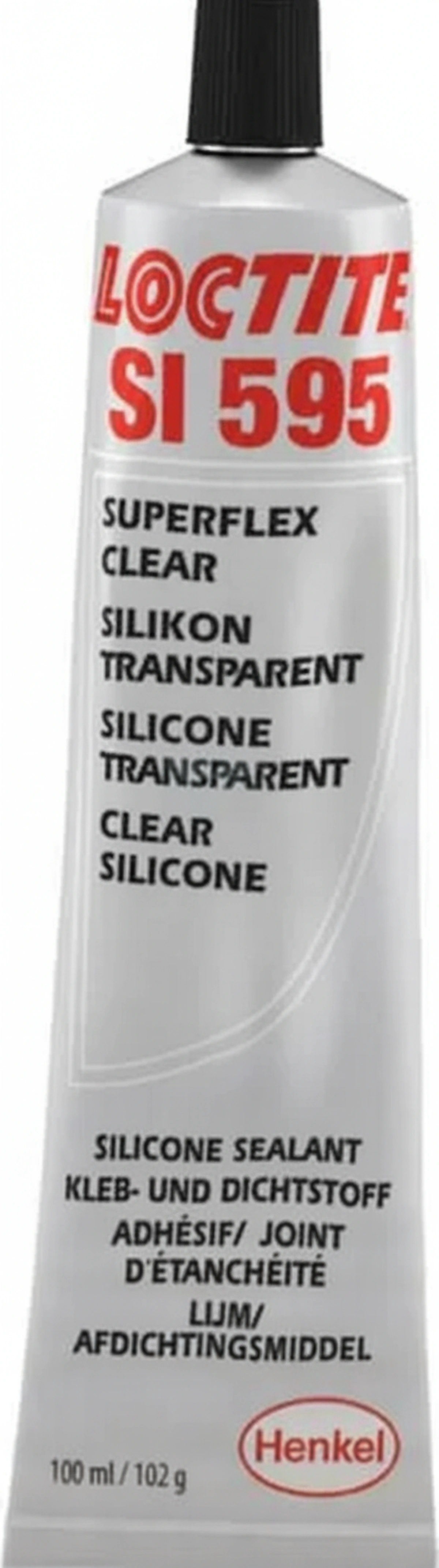 Kramp-lc2061823 - Clear silicone SI595, 100ml, Loctite