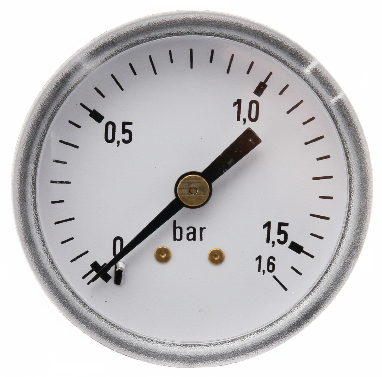 Kramp-ma50016b04st - Pressure gauge Ø50 0–1.6bar1/4" rear