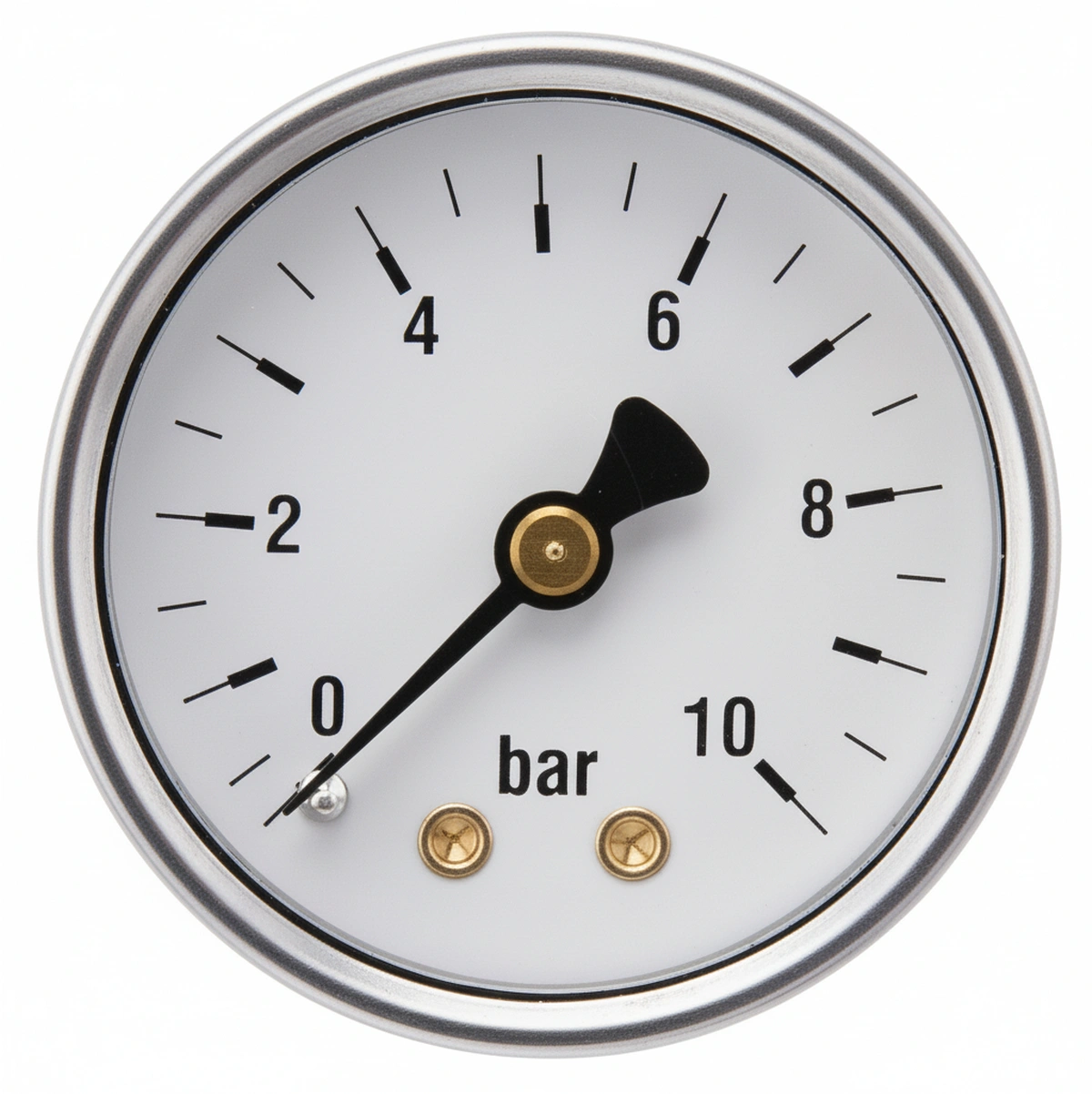 Kramp-ma5010b04st - Pressure gauge Ø50 0–10bar 1/4" rear