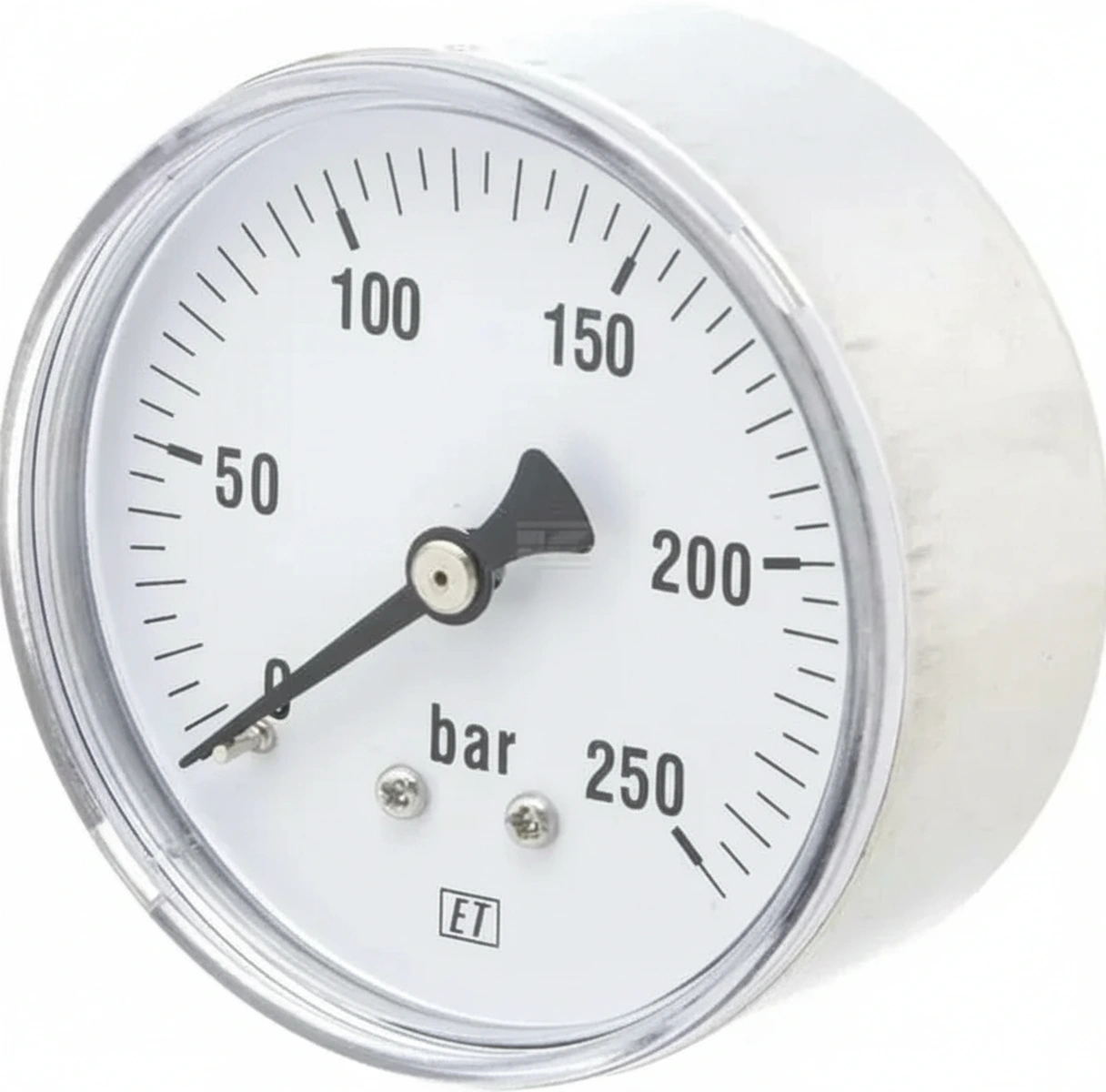 Kramp-ma63250b04ss - Pressure gauge Ø63 0–250bar 1/4" rear