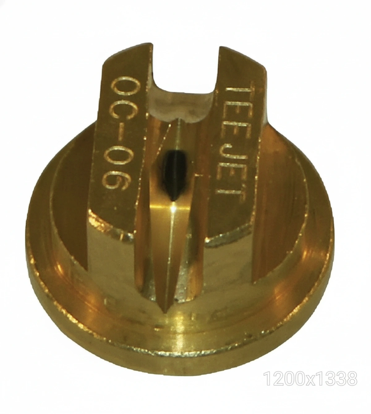 Kramp-oc06 - Flat fan off-centre nozzle OC 80° 6 brass TeeJet