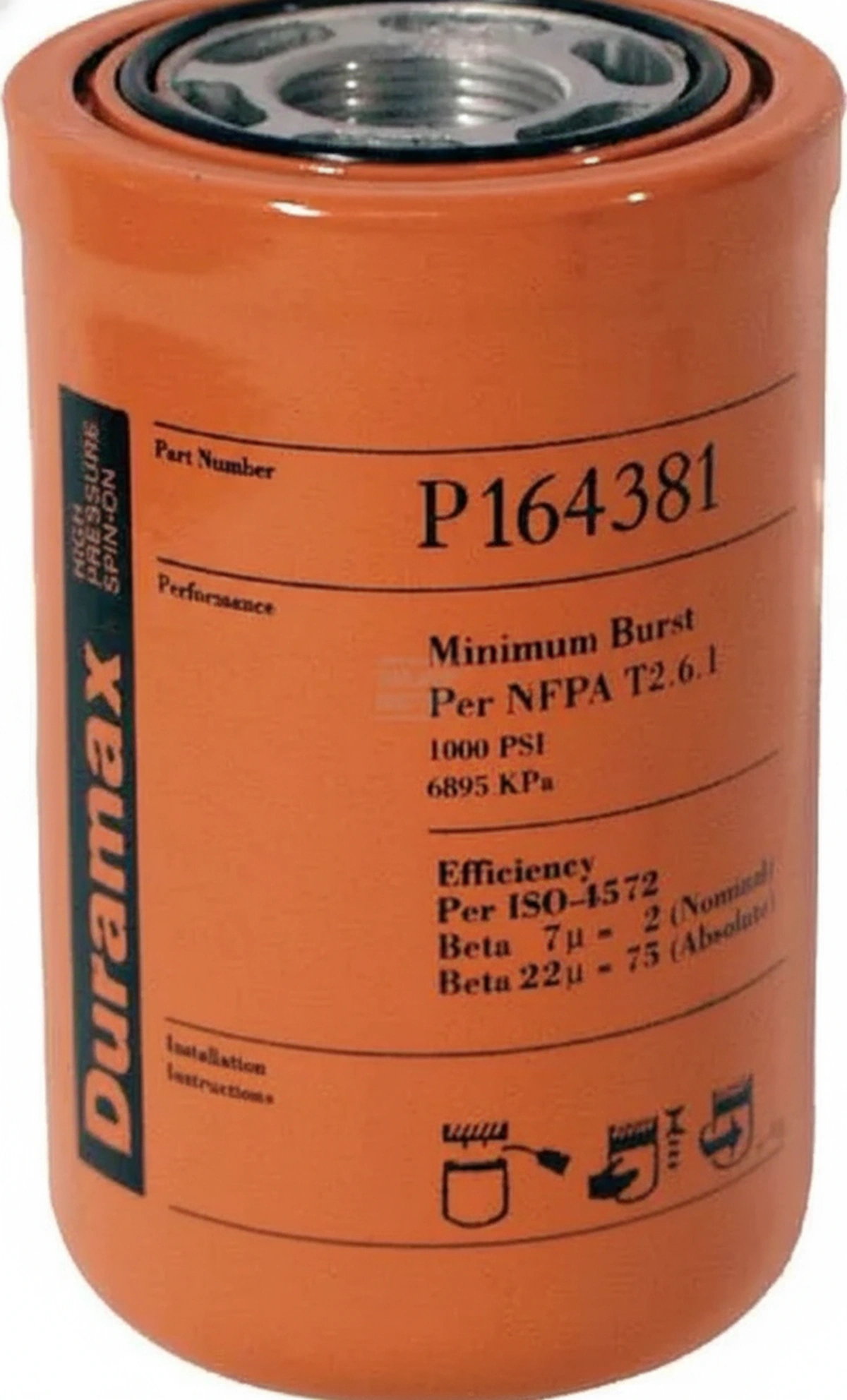 Kramp-p164381 - Hydraulic filter Donaldson