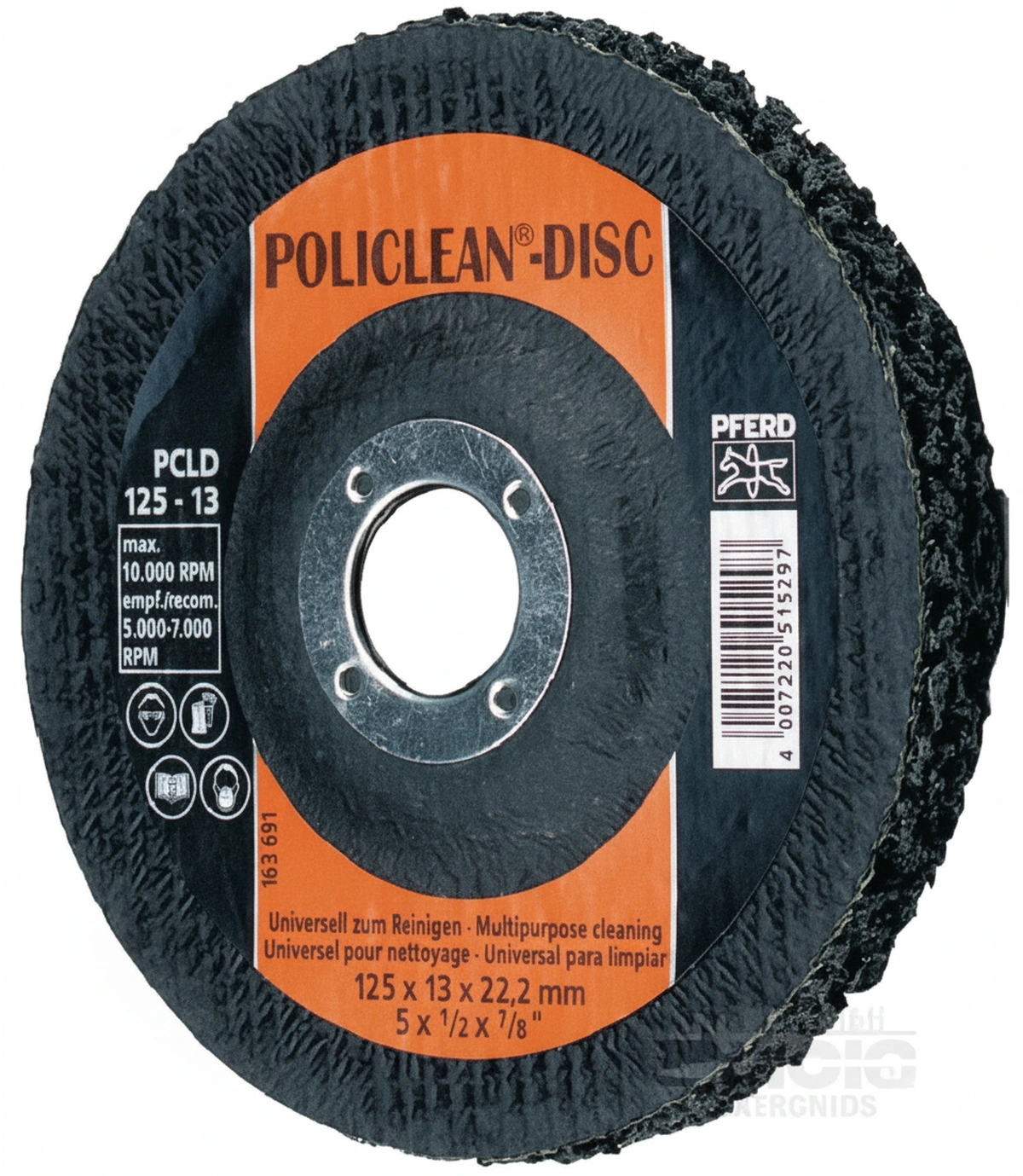 Kramp-plc11513 - Flexy disc Policlean 115mm