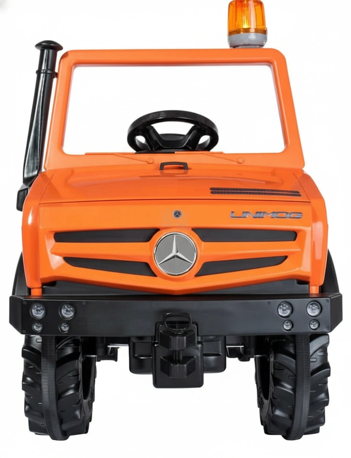 Kramp - R038237 - Pedaltraktor Mercedes Benz Unimog Servicefahrzeug Orange