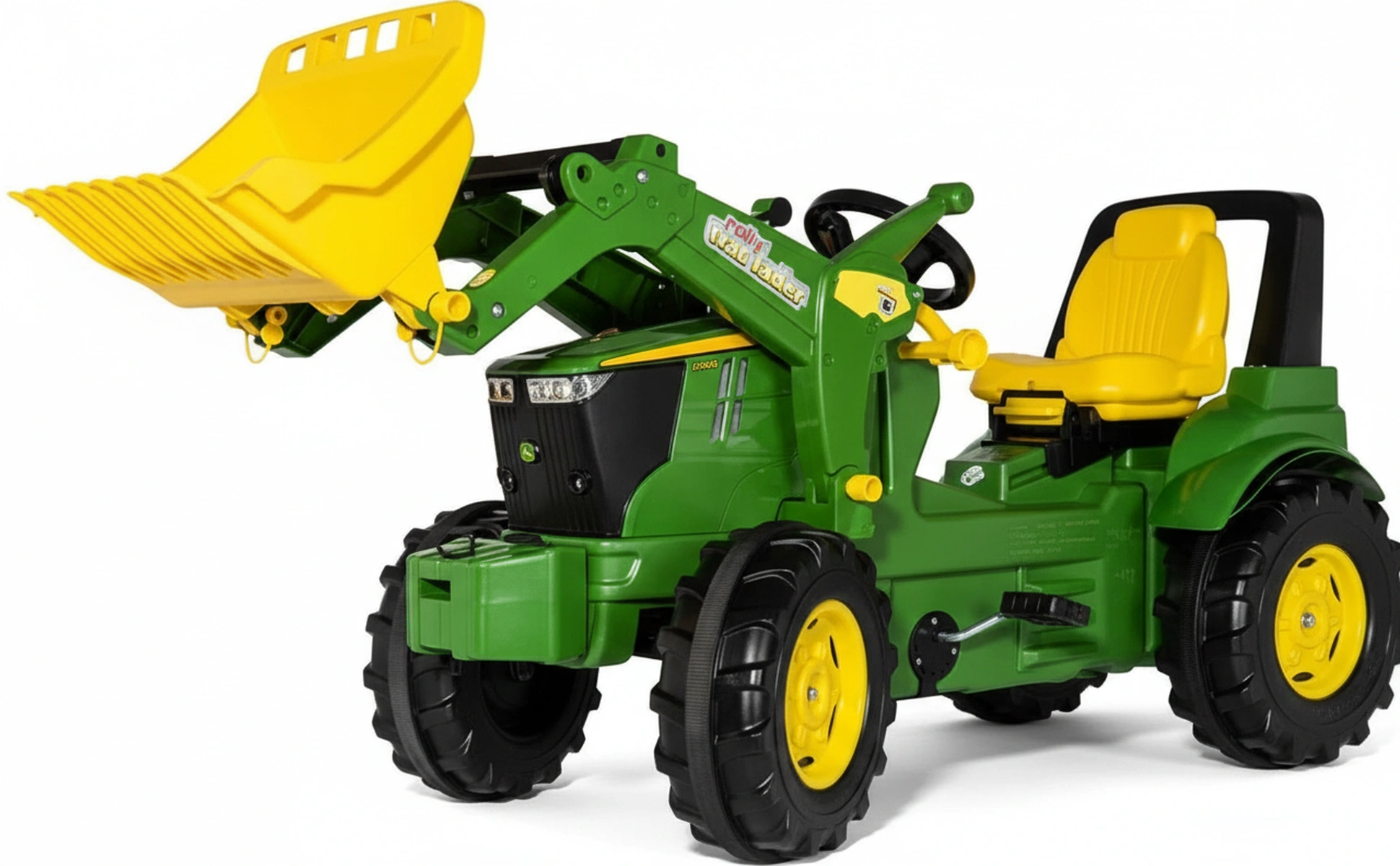 Kramp-r730034 - Pedal tractor, John Deere 7310R with front loader