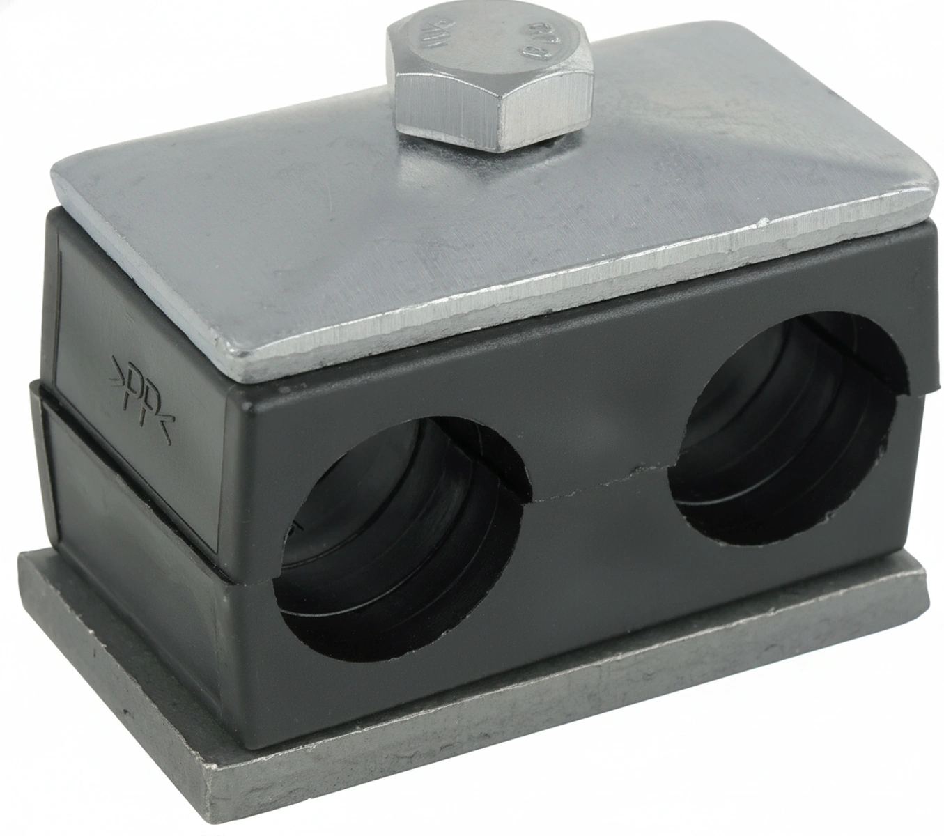 Kramp-rs21616p005 - Double pipe clamp 16x16mm (5)