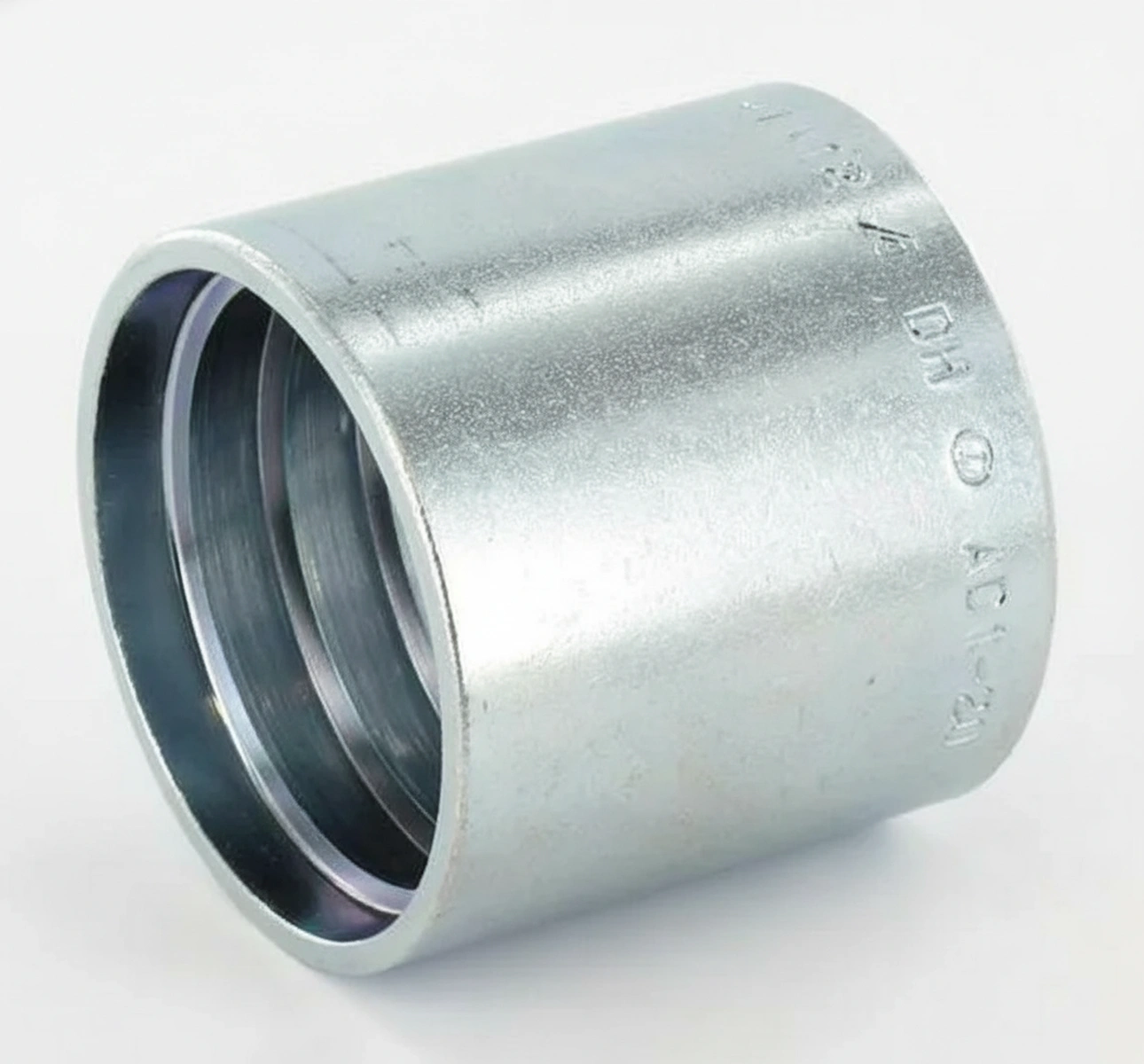Kramp-sfad132 - Ferrule Ø53x48.6mm DN32 Steel / zinc-plated / white passivated Alfagomma