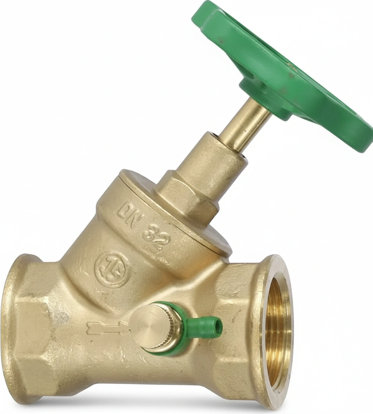 Kramp-ssve114 - SSVE stopcock 45°+br. 1 1/4"