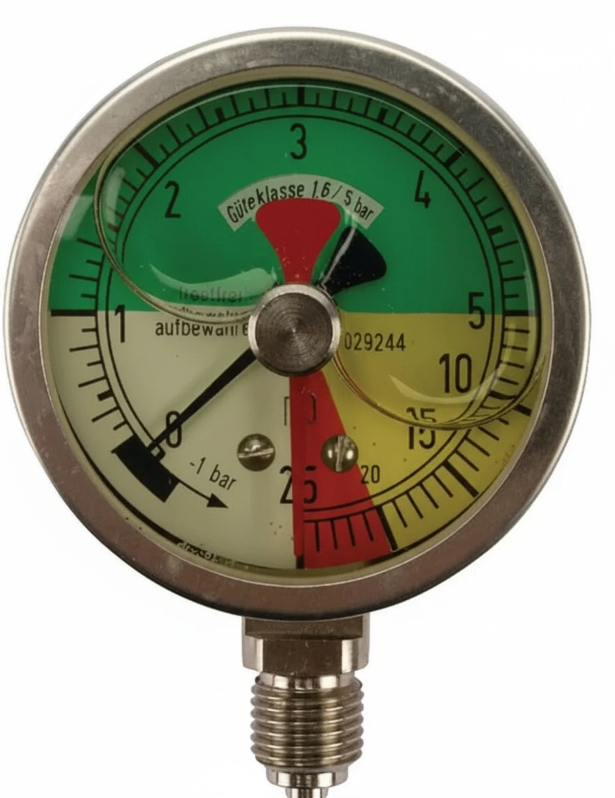 Kramp-sy029244 - Pressure gauge bottom input
