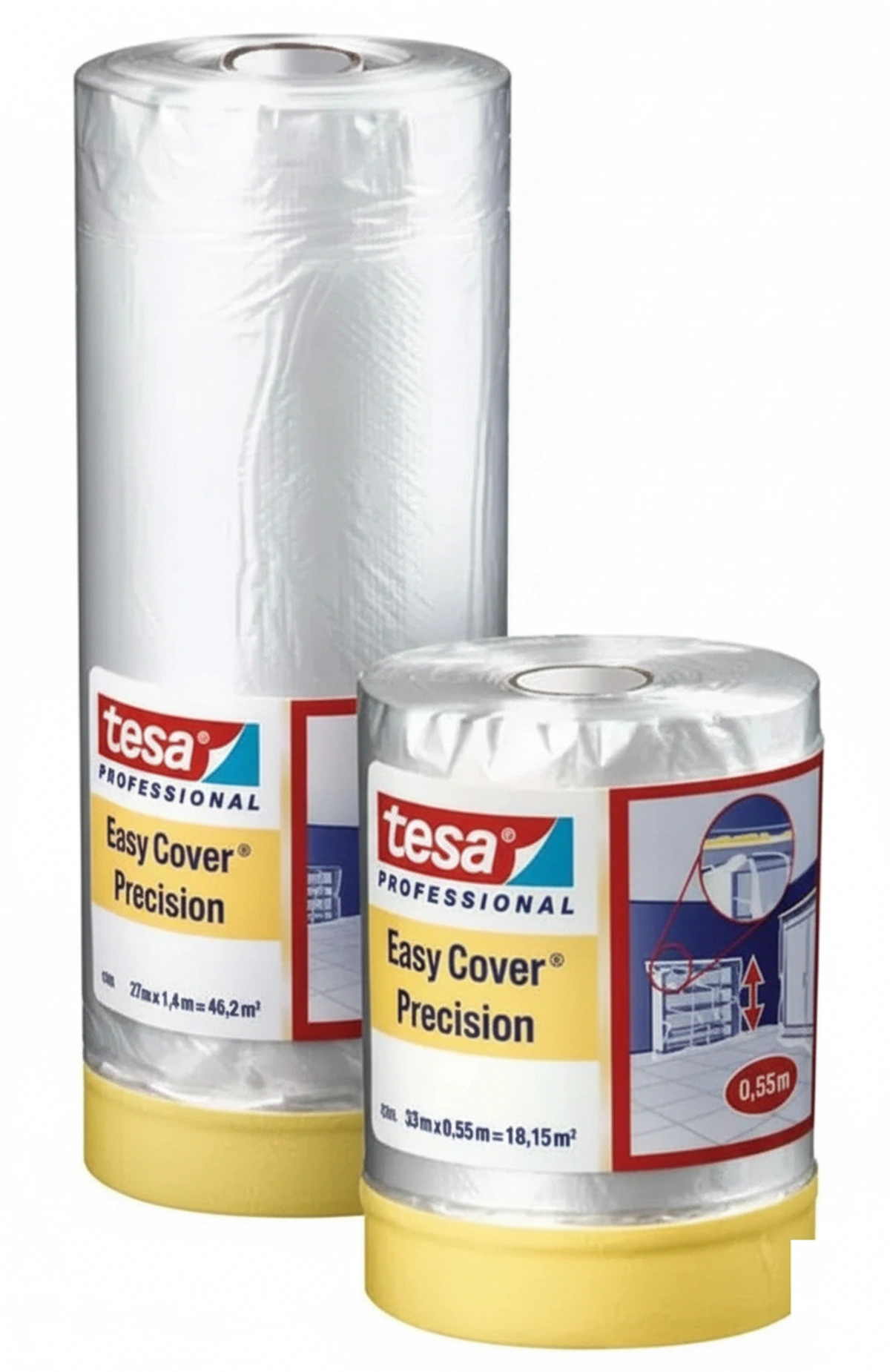 Kramp-t043650000001 - Easy Cover® Universal - 2-in-1 Precision mask & PE film 33m x550mm