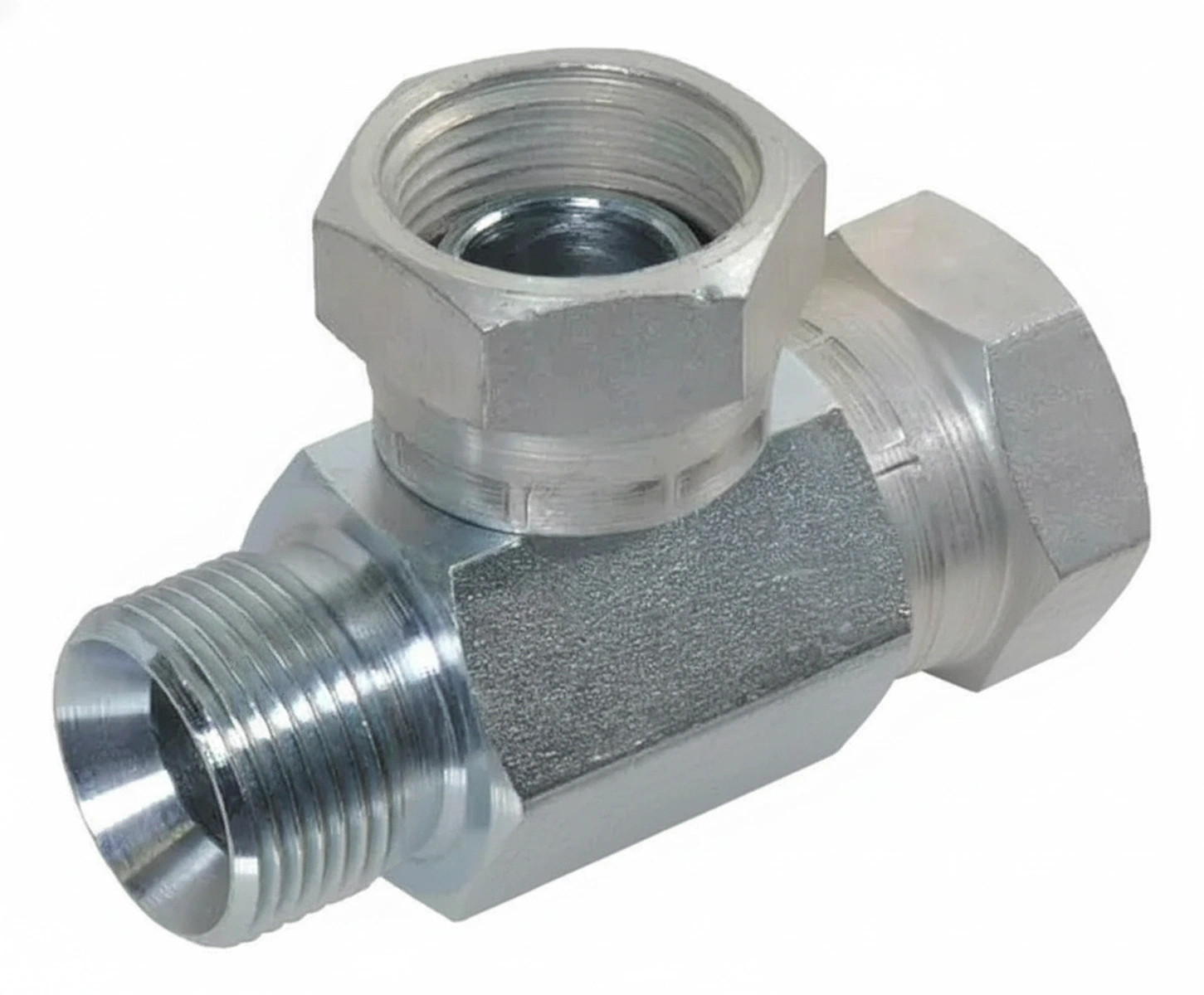 Kramp-tffm12 - L-stud M/F/F 3/4 BSP