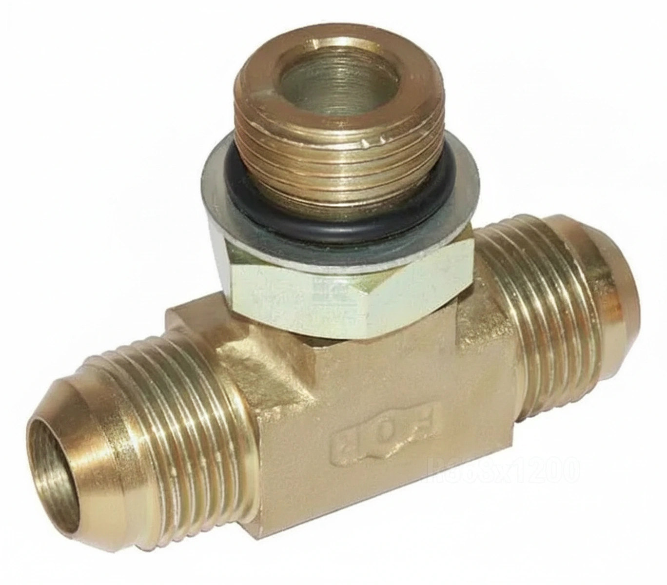 Kramp-tiu1212 - T-stud 3/4 UNF x 3/4 JIC