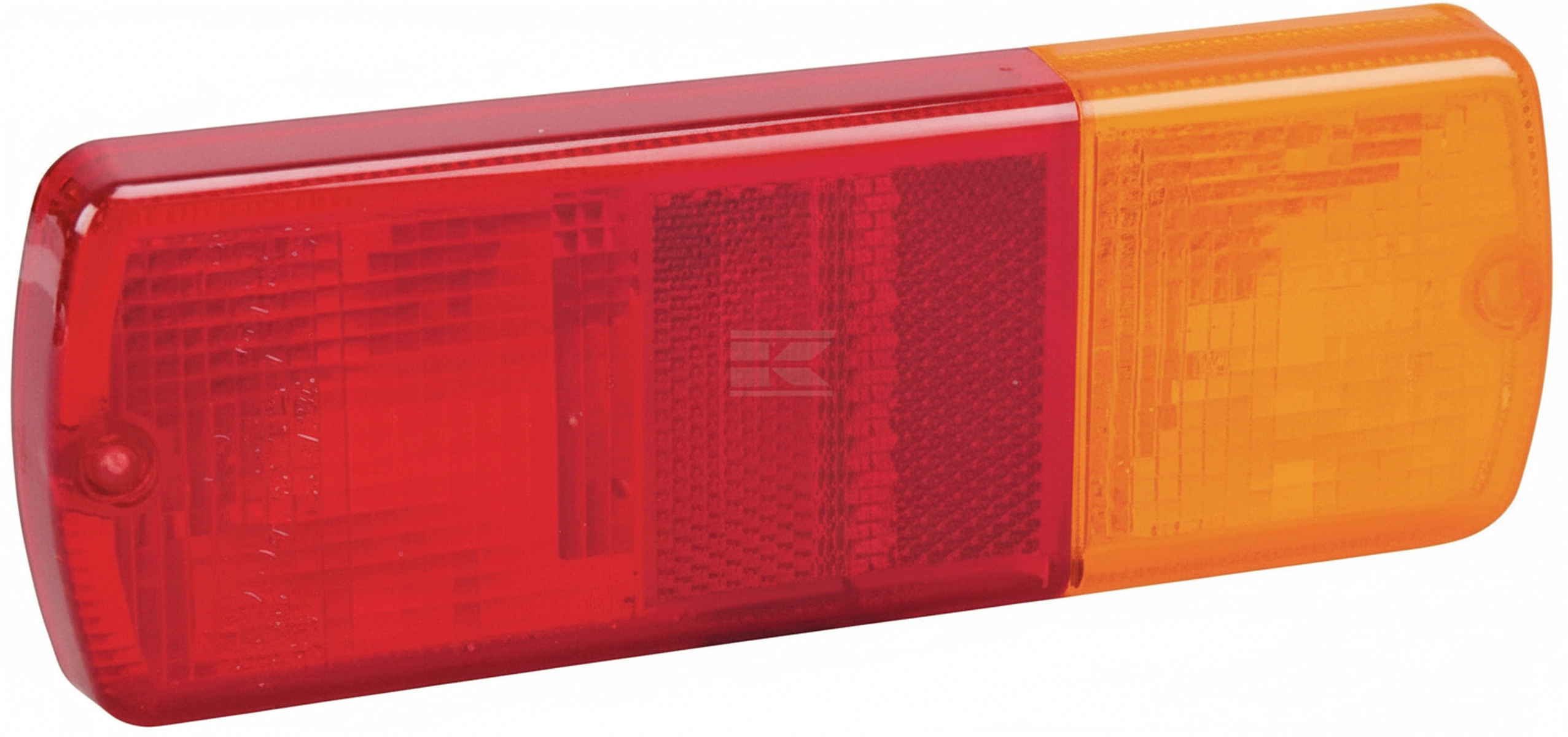 Kramp-tor2515 - Light lens, amber/red, rectangular LH/RH/rear Britax