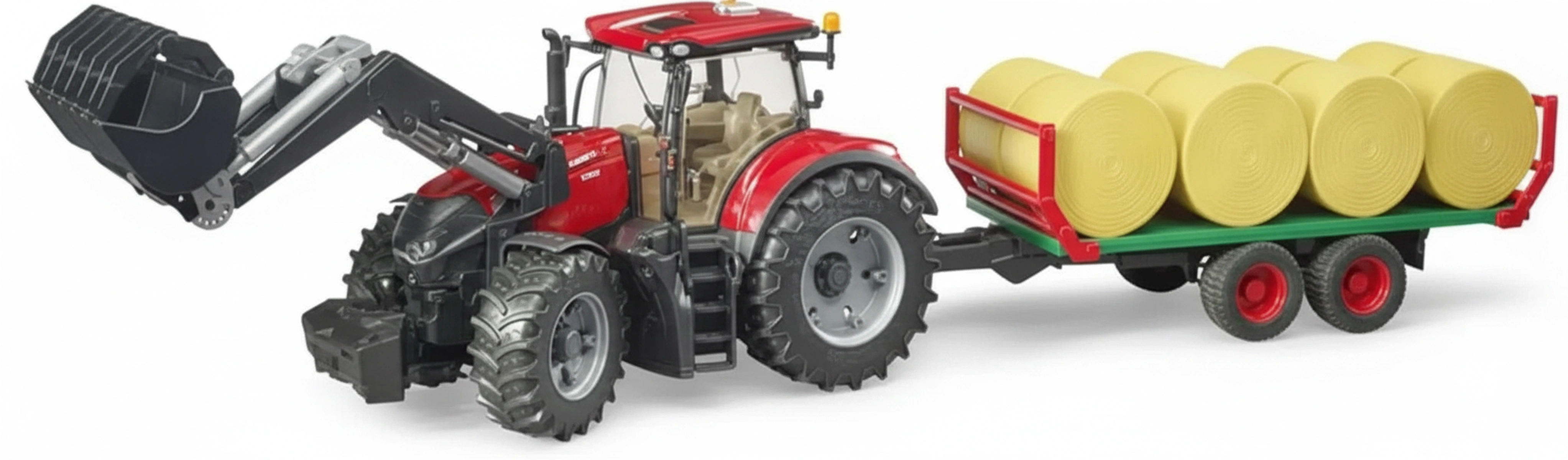 Kramp-u03198 - Case IH Optum 300 CVX with front loader and trailer