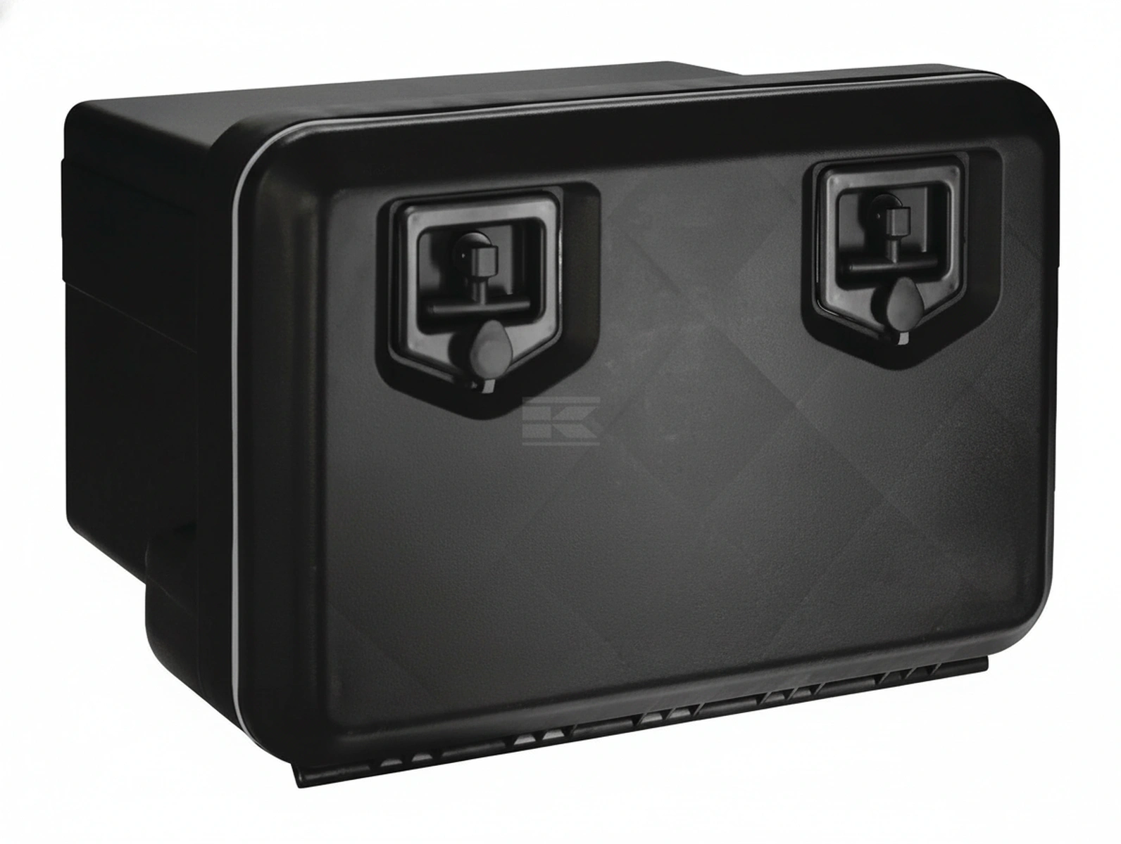 Kramp-v5040 - Toolbox 450x630x480mm, 78.5l capacity, black polypropylene, Welvet 81004 by Daken
