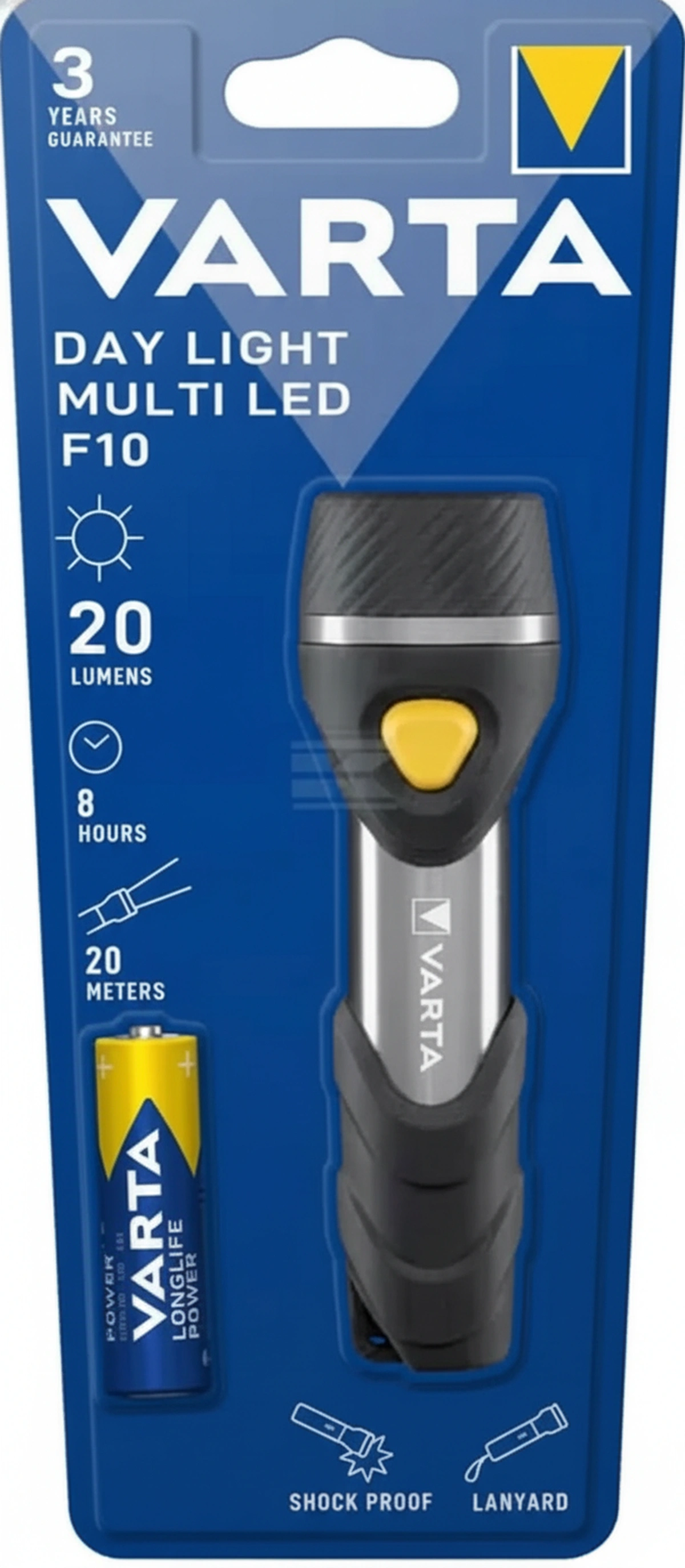 Kramp-vt16631 - Torch Day Light Multi LED F10