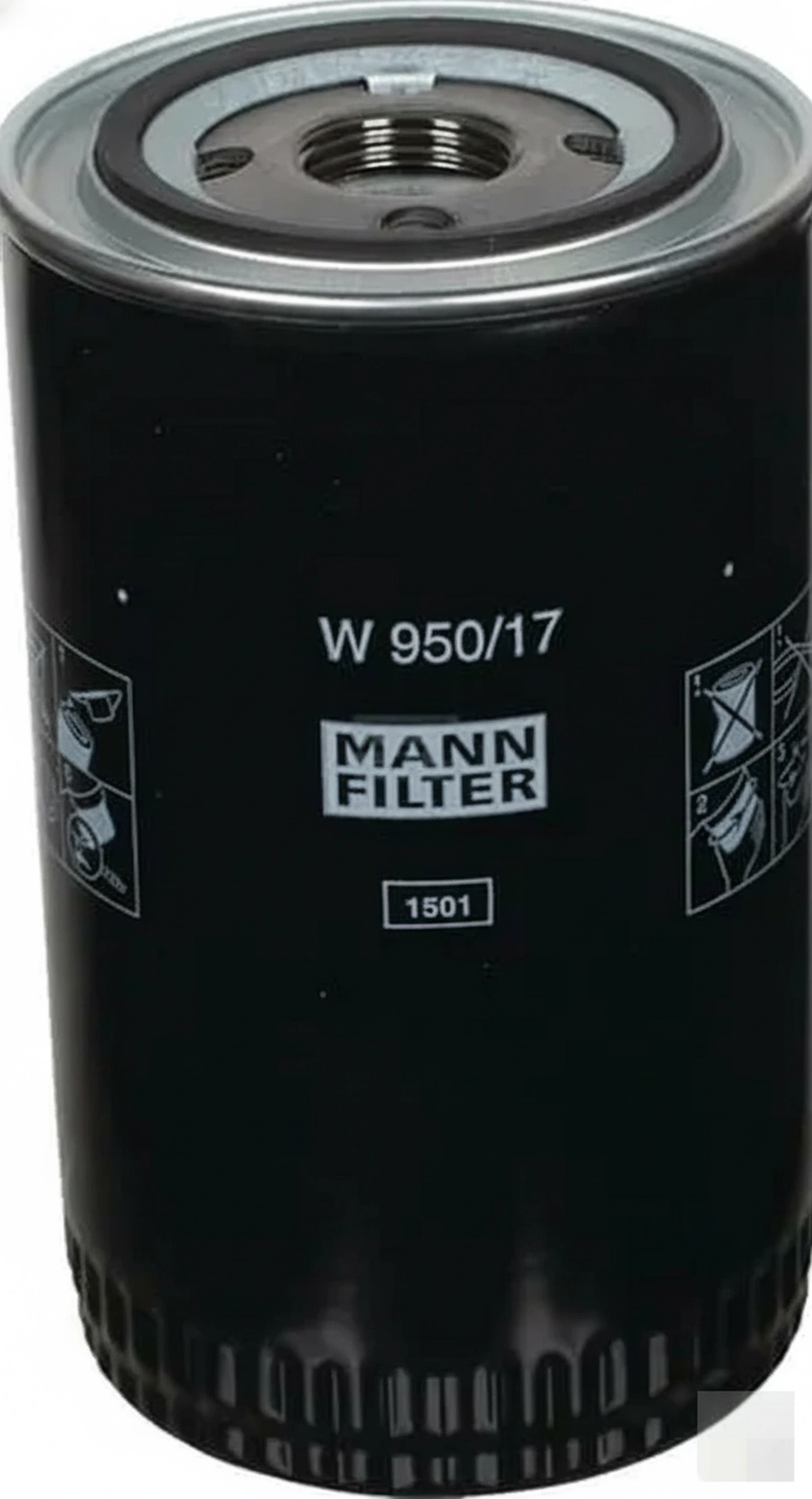 Kramp-w95017 - Oil filter Mann & Hummel