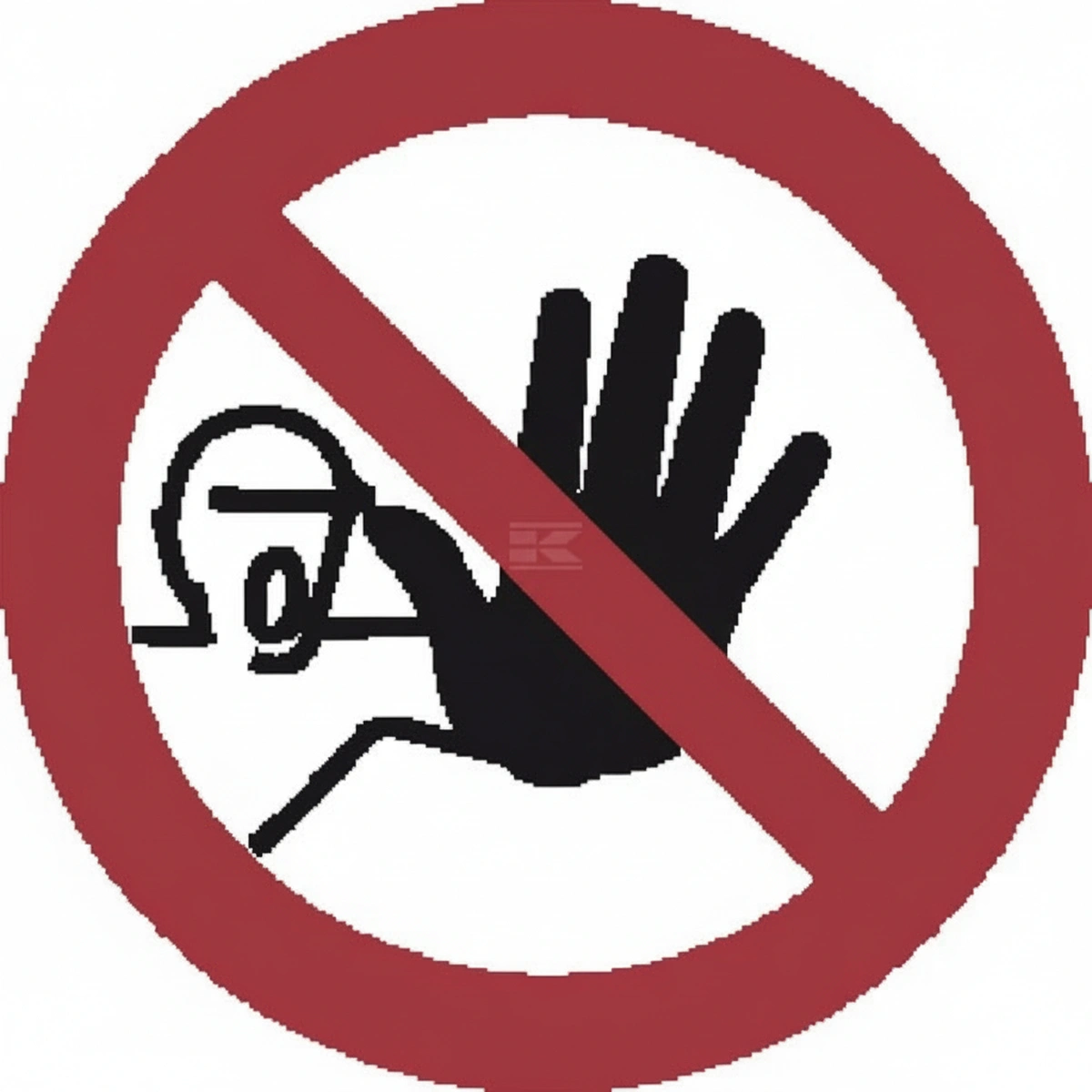 Kramp - WB252021 - Sign Prohibition 200mm