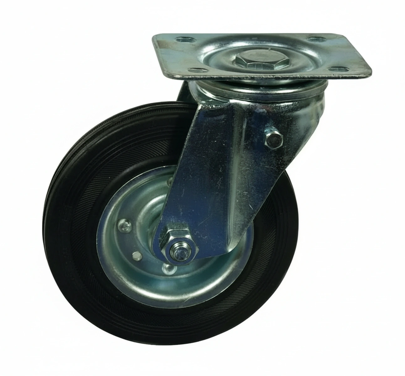 Kramp - WH600180 - Caster Wheel Swivel Rubber with Brake