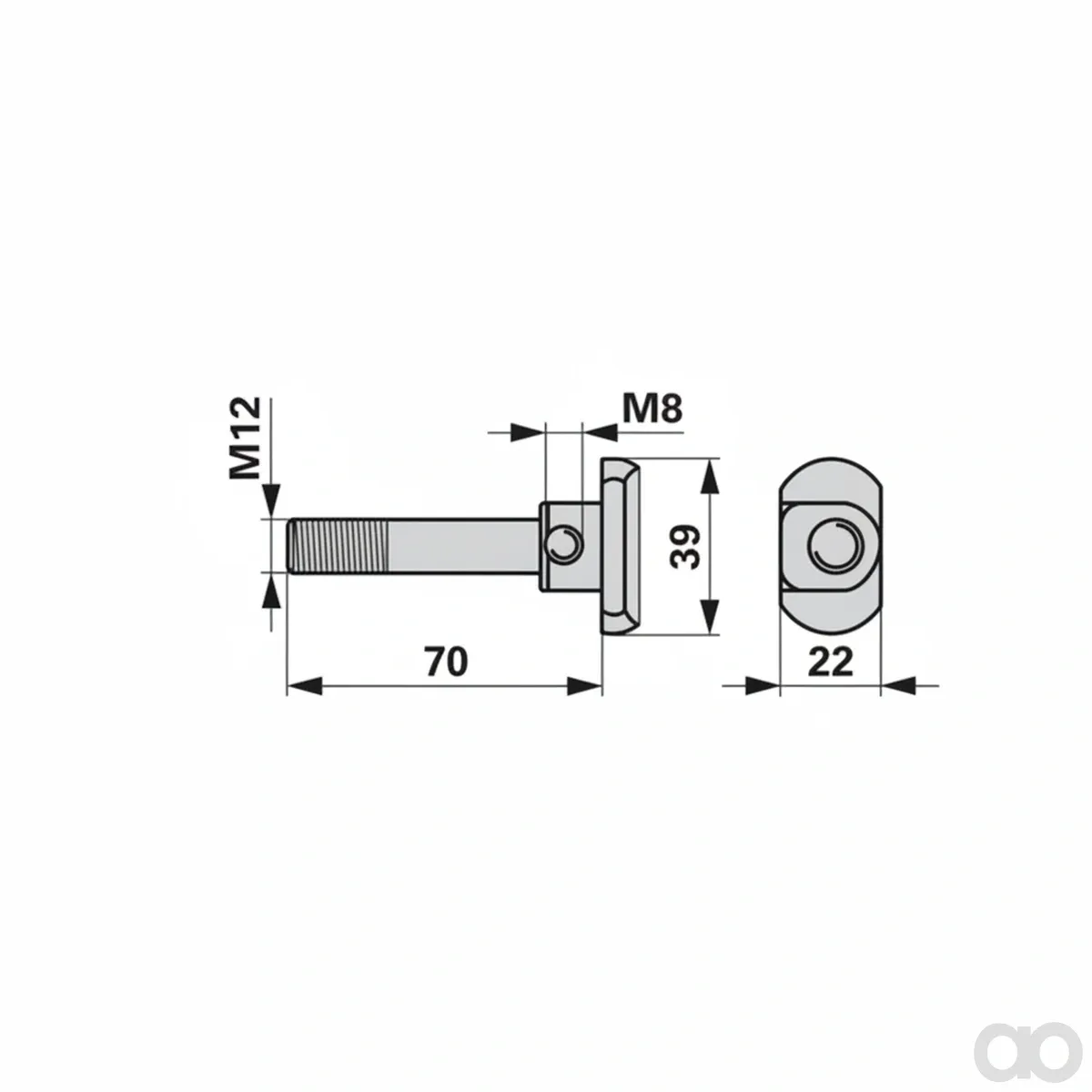 Krone-00404322 - Special screw original Krone (00404322) Prillinger