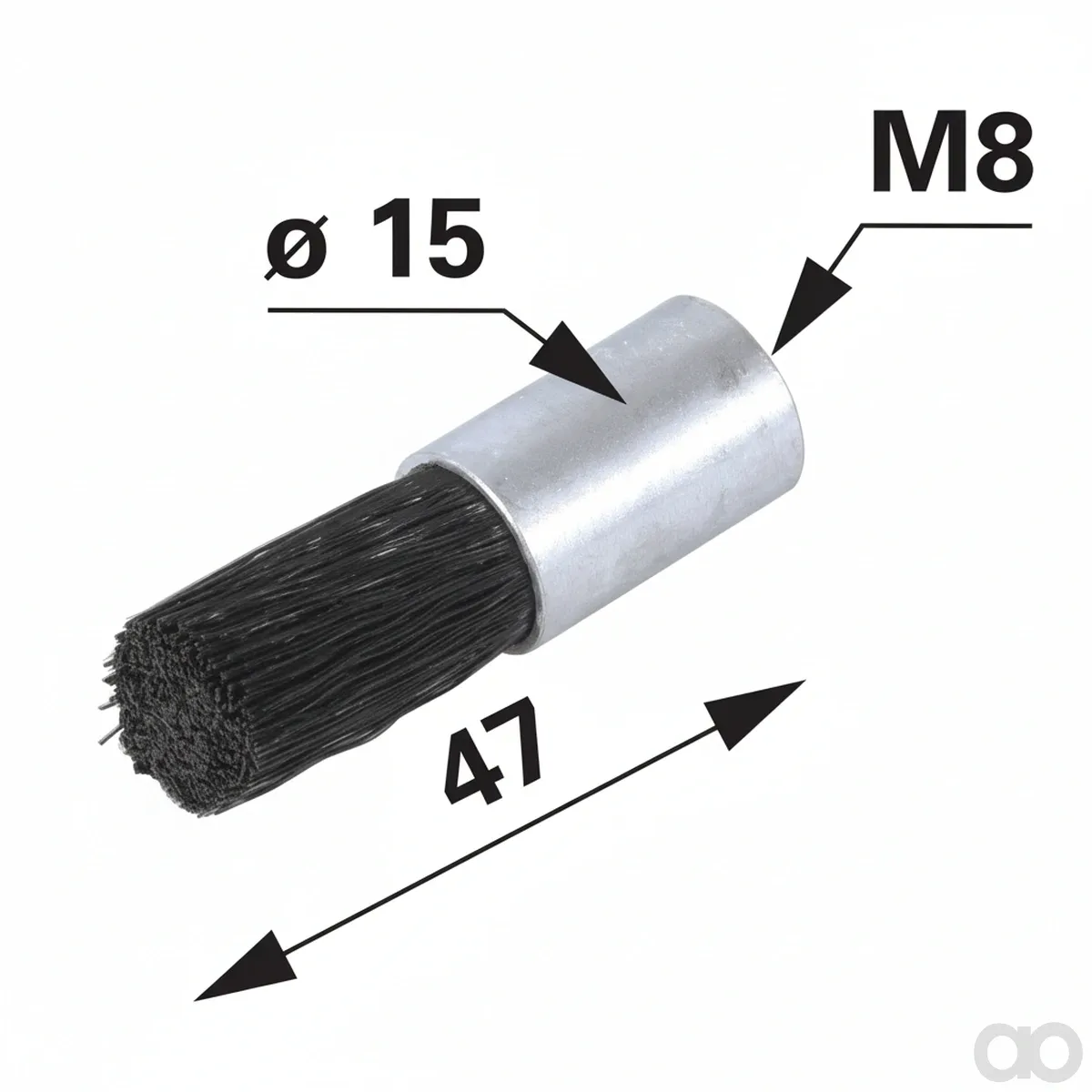 Krone-00544610 - Grease brush instead of crown (00544610) Prillinger