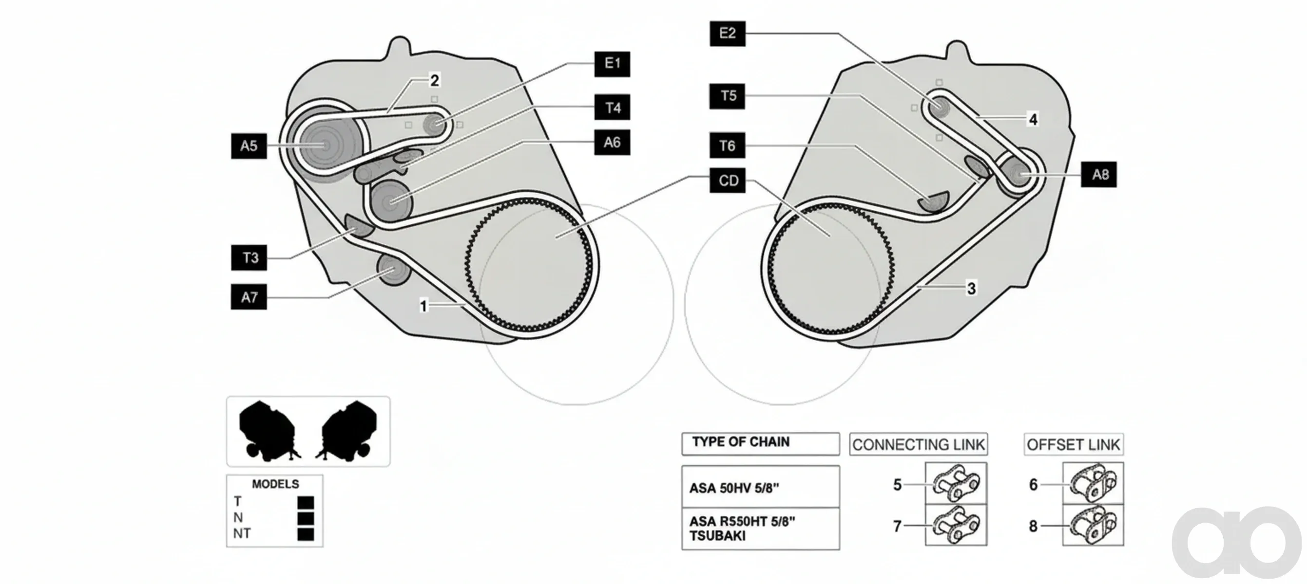 Kverneland - KB0062175 - Offset Link