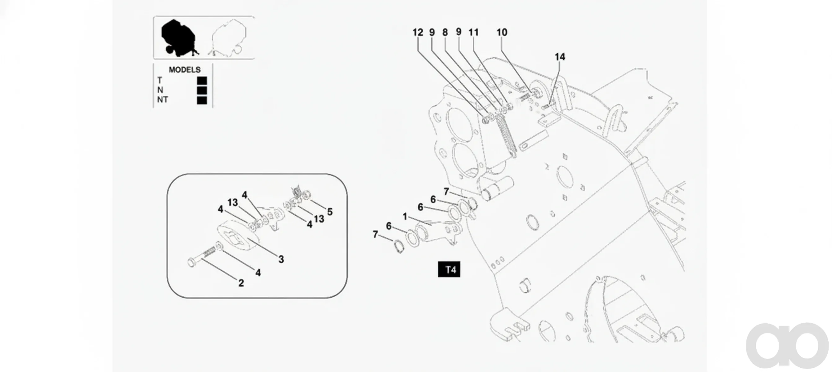 Kverneland-kb3202520 - TENSIONER