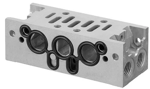 Aventics - 1825503292 - Base Plate, 2 Connections, Type INTERMEDIATE PLATE ISO1