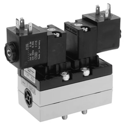 Aventics - 5812293440 - 5/2-Way Valve, Series 581, Type V581-5/2DS-230AC-I2-2CNO-HUX-AA-X-S-T1