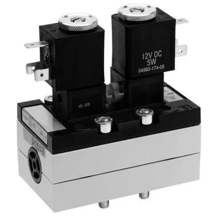 Aventics - 5812720400 - 5/3-Way Valve, Series 581, Type V581-5/3PC-230AC-I2-2P22-HBX-PA-X-C-T0