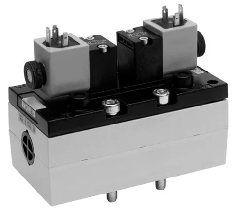 Aventics - 5814290530 - 5/2-Way Valve, Series 581, Type V581-5/2DS-024DC-I4-2CNO-HNX-AA-X-C-T0
