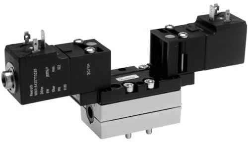 Aventics - R402003722 - 2x 3/2-Way Valve, Series 581, Type V581-3/2CC-024DC-I1-2CNF-HUX-AA-X-S-T0
