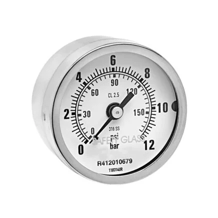 Aventics - R412010678 - Pressure Gauge, Series PG1-SFB