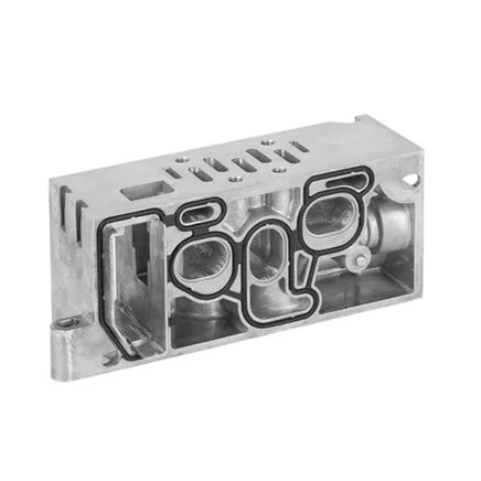 Aventics - R432037639 - End Plate Left, End Plate, Type BASE PLATE KIT-CD10-ISO1-5599-1&