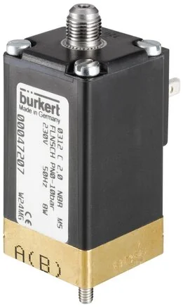 Burkert - 0312-C-02,0-BB-MS-FB01-024/DC--53993 - 3/2-Way Solenoid Valve