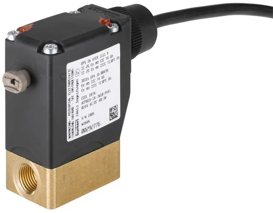 Burkert - 0330-B-04,0-BB-MS-GM82-024/UC--353613 - 2/2-Way Solenoid Valve Ex, Direct Acting
