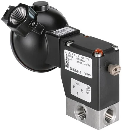 Burkert - 0330-F-03,0-FF-VA-GM82-024/UC--394337 - 3/2-Way Solenoid Valve Ex, Direct Acting